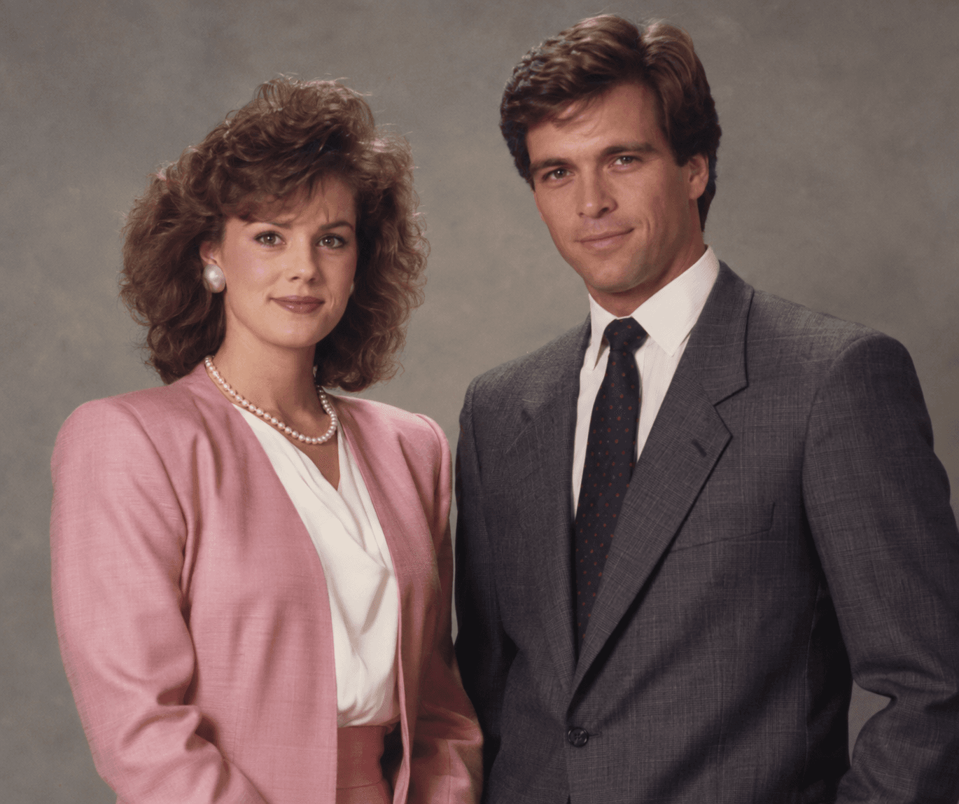 1980s Couple Formal Portrait before reference