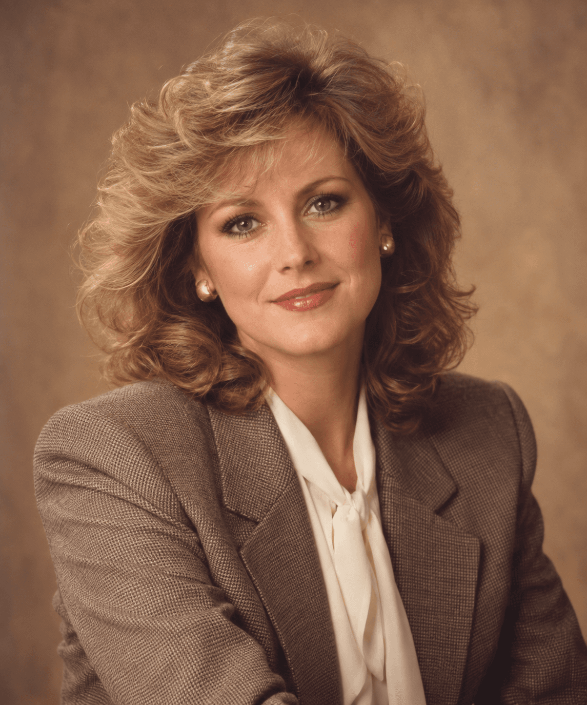 1980s Glamour Magazine Portrait before reference