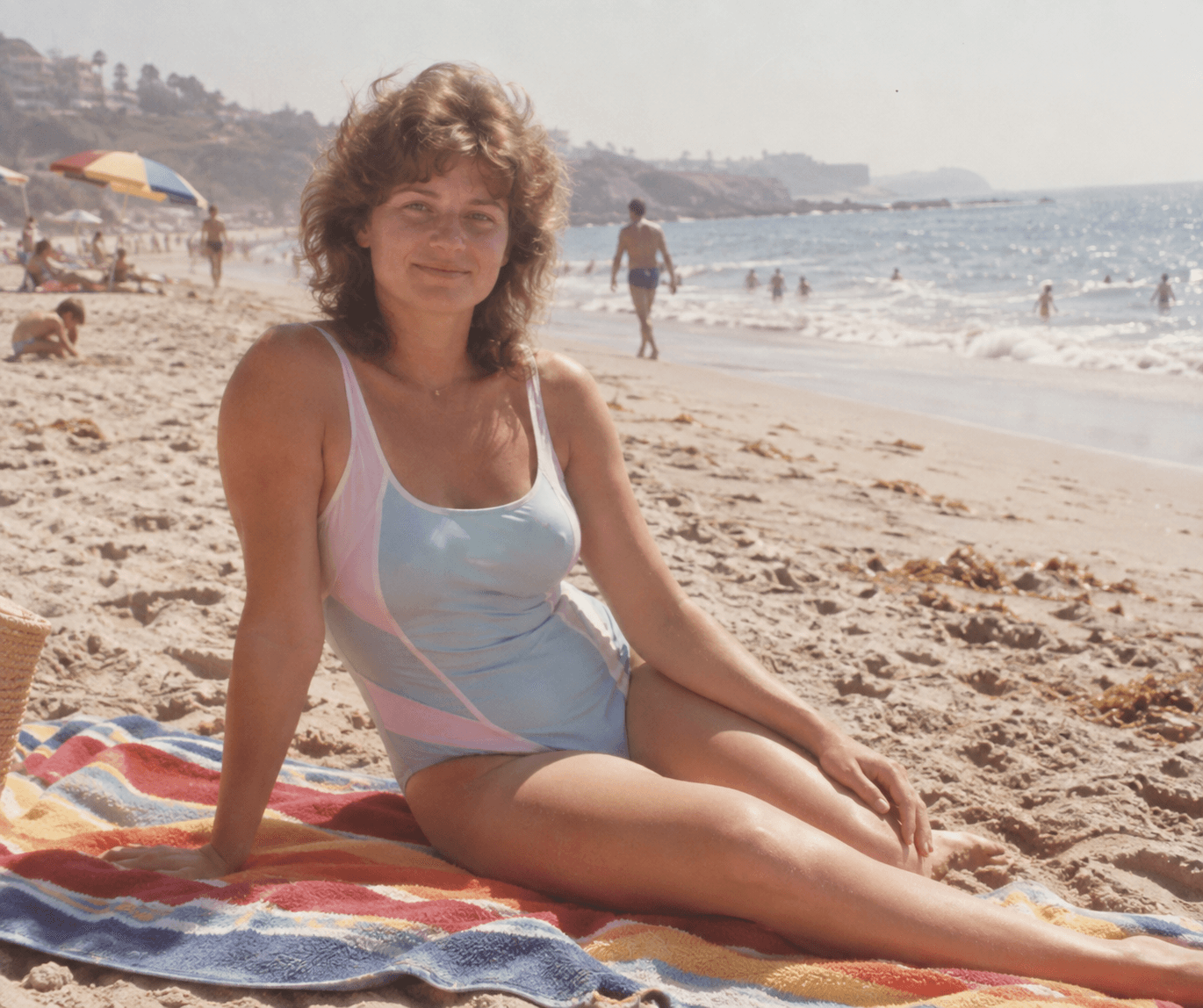 1980s Power Suit Portrait after example