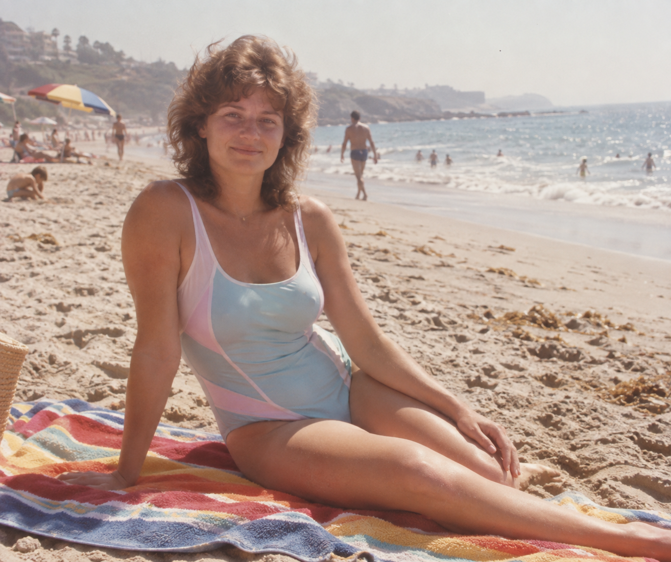 1980s Power Suit Portrait example