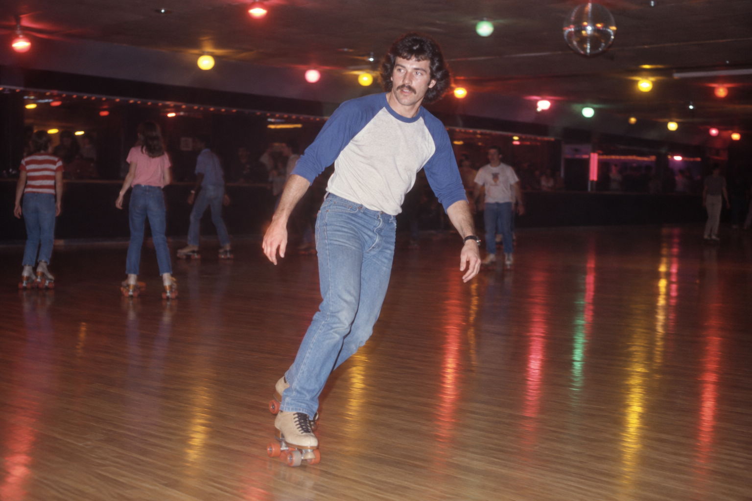 1980s Roller Rink Snapshot example